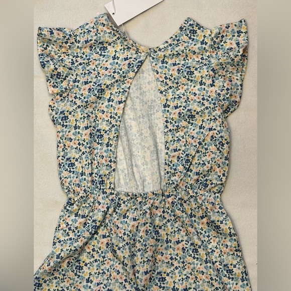 NWT Mango Floral Printed Jumpsuit With Back Opening size 7-8Yrs 🌼 - Picture 7 of 15